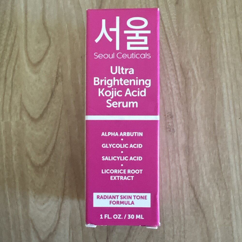 SeoulCeuticals Korean Skin Care Kojic Acid Serum Alpha Arbutin – Dark Spot